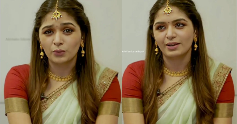 Aditi shankar new hot clicks viruman