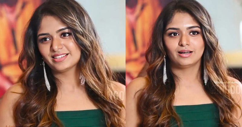 Aditi shankar new saree hot clicks