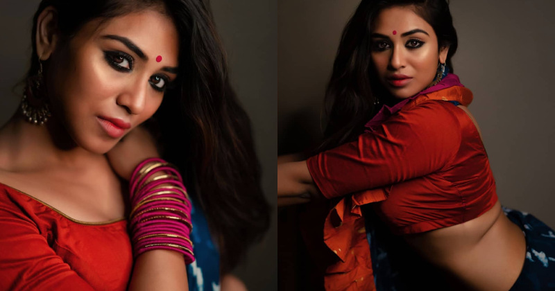 Indhuja ravichandran new naane varuvean hot