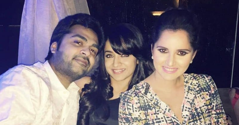 Simbu trisha nostalgic video viral