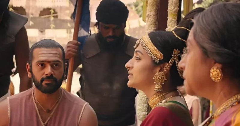 Senthan amuthan look ponniyin selvan