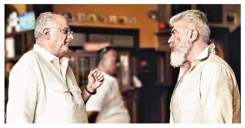 Ajith thunivu video viral airport