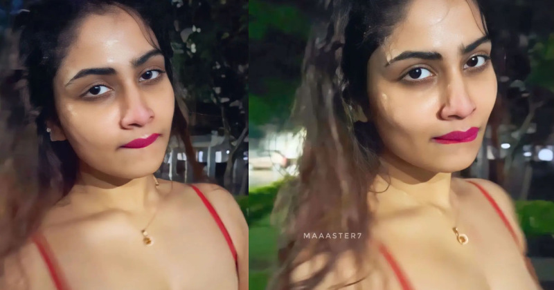 Shivani narayanan new hot black dress