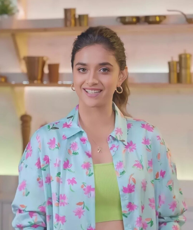 Keerthy suresh new hot ad photo