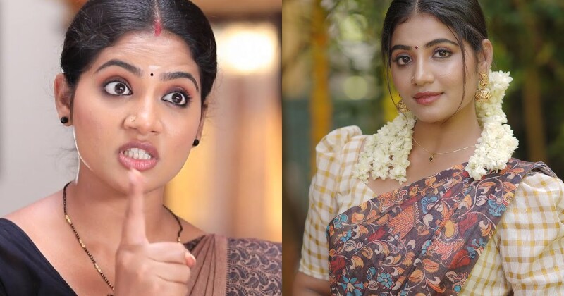 Anshithaanji chellama new vijaytv hot clicks