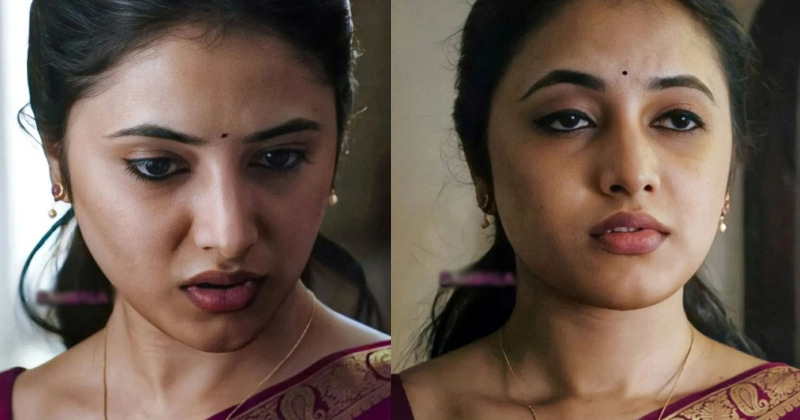 Priyanka mohan new hotsaree