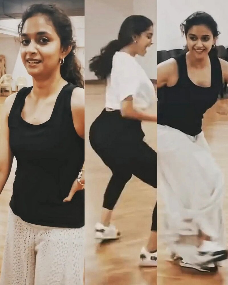 Keerthy suresh new hotvedio