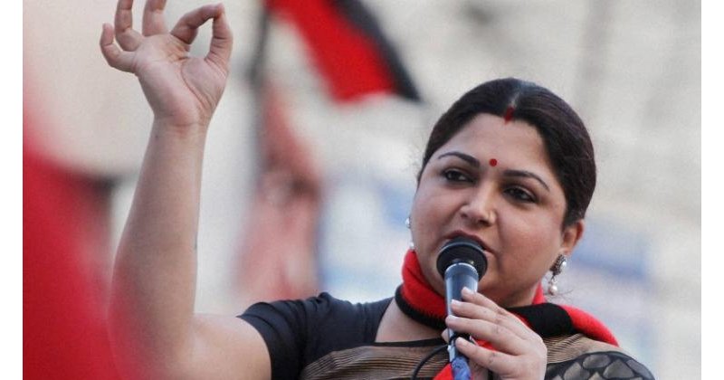 Kushboo latest tweet viral