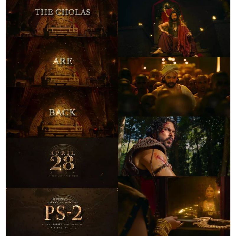 Ponniyin selvan 2 glimpse