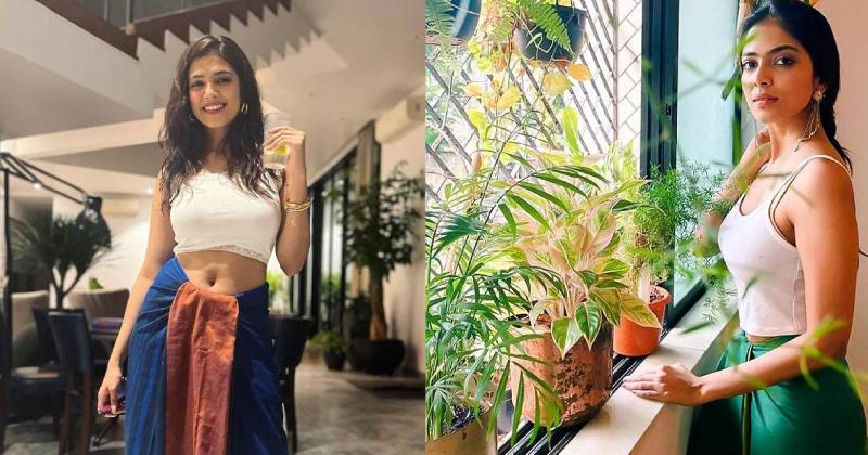 Malavika latest pongal click viral